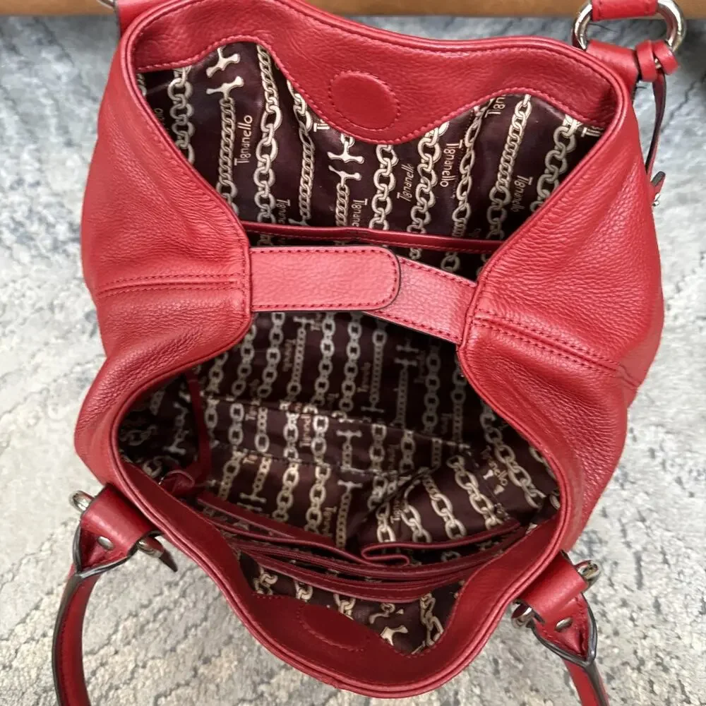 Tignanello red pebbled